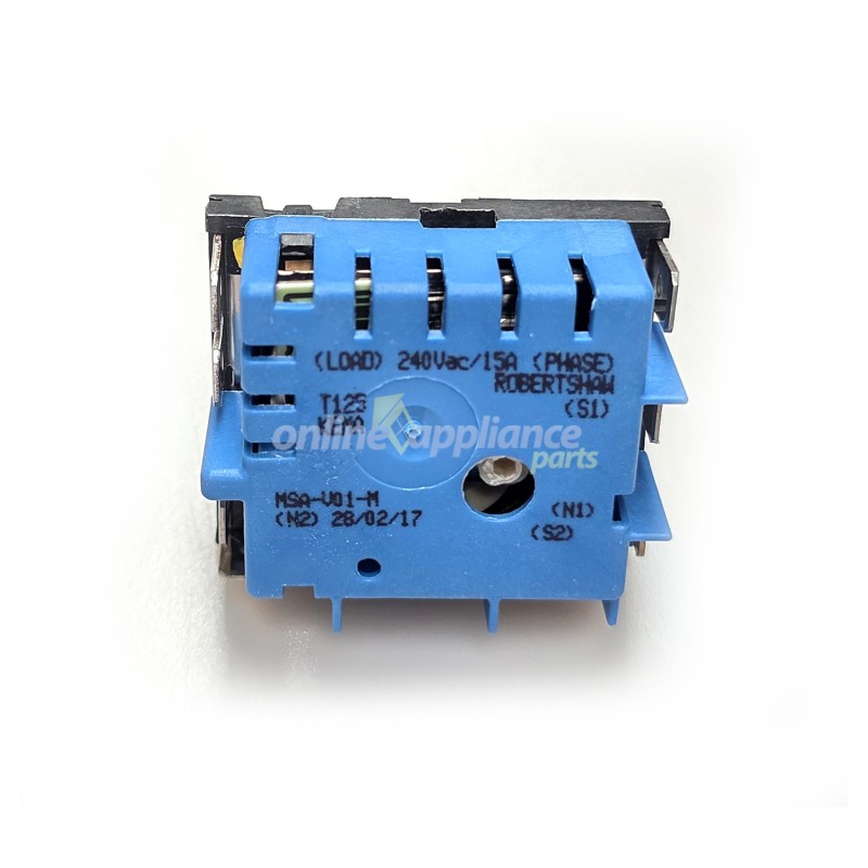 0010051 Hotplate Control Switch, Oven/Stove, Blanco. Genuine Part 0010051 Hotplate Control Switch, Oven/Stove, Blanco. Genuine Part