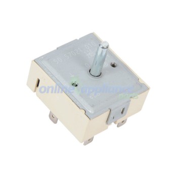 002079 Hotplace Controller Switch, Oven/Stove, Blanco. Genuine Part