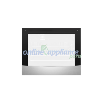 85800387776256 Oven Door Panel Glass & SST, Oven/Stove, Electrolux. Genuine Part