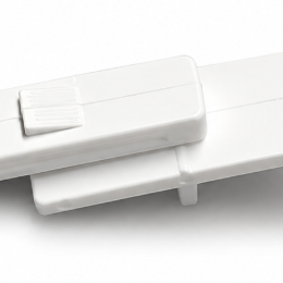00SP021100B Filter Retaining Clip, Rangehood, Blanco. Genuine Part