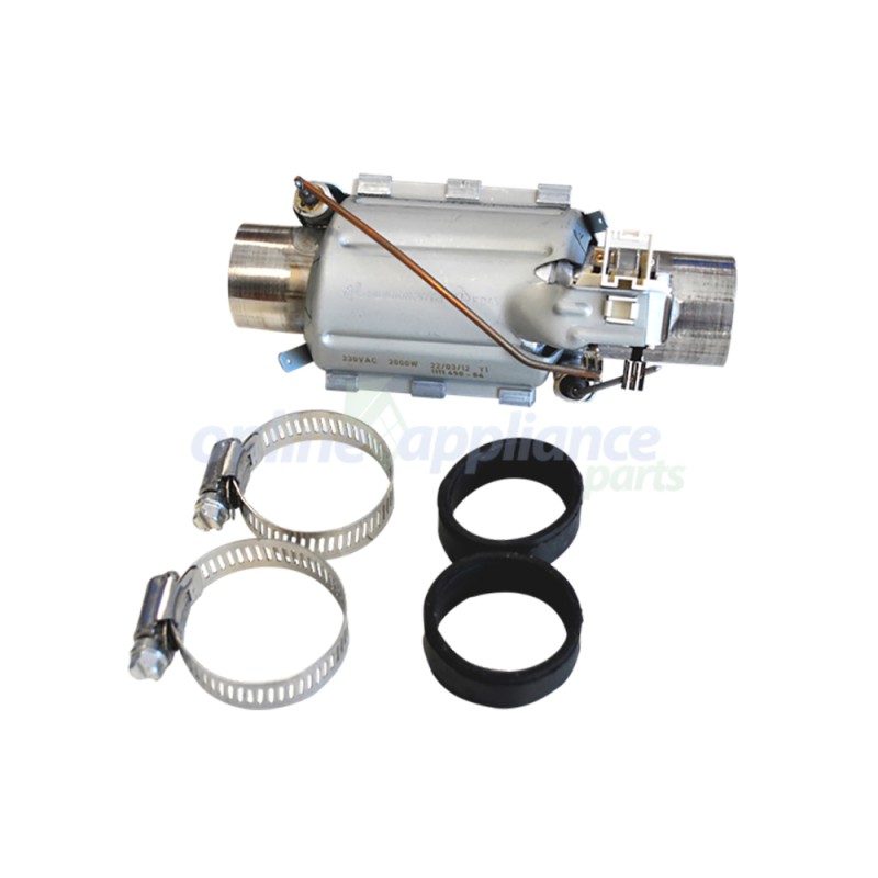 0122400012 Dishwasher Flow Through Heater Electrolux GENUINE Part 0122400012 Dishwasher Flow Through Heater Electrolux GENUINE Part