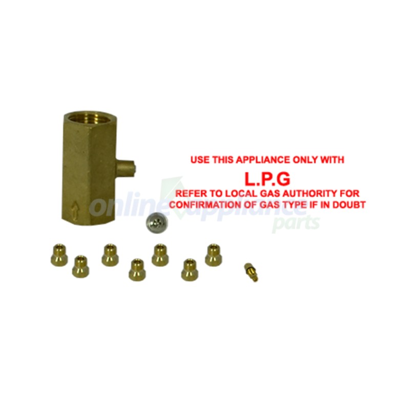 85806091003663 Stove Conversion Lpg to NG Chef GENUINE Part