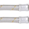 10HPH0600 Genuine Bromic Gas Stainless Hose (10MM, 1/2 X 1/2 BSP, 600MM) 10HPH0600 Genuine Bromic Gas Stainless Hose (10MM, 1/2 X 1/2 BSP, 600MM)