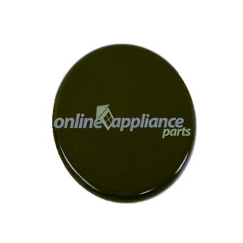 130703-E Burner Cap - 75mm Matte, Oven/Stove, Blanco. Genuine Part