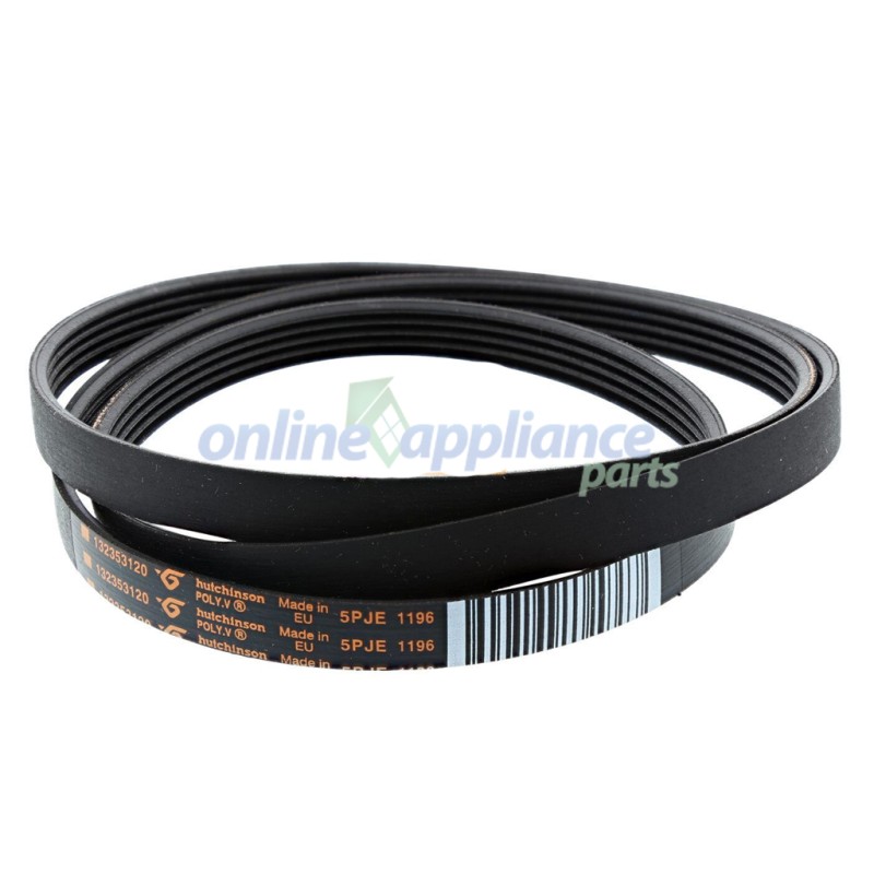 132353120 Genuine Electrolux Washing Machine Drum Drive Belt EWF12763E