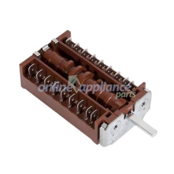 263900016 Multifunction Selector Switch, Oven/Stove, Euromaid. Genuine Part 263900016 Multifunction Selector Switch, Oven/Stove, Euromaid. Genuine Part