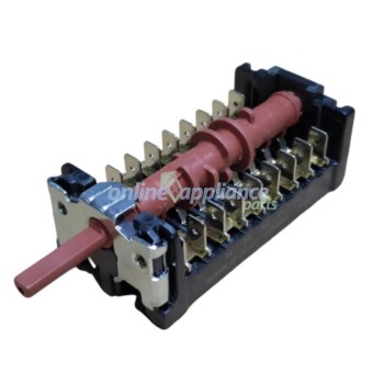 263900053 7 Position Commutator Switch, Oven/Stove, Beko.  Part