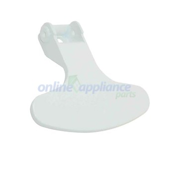 2821580100 White Door Handle, Washing Machine, Beko. Genuine Part