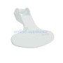 2821580100 White Door Handle, Washing Machine, Beko. Genuine Part