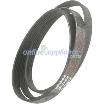2907260500 Drive Belt, Washing Machine, Beko. Genuine Part