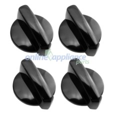 305470107K Genuine Electrolux Westinghouse Cooktop Knob Black Kit 4 PHP222U