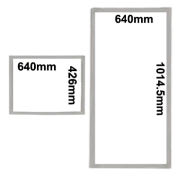 4055723896 Fridge + Freezer Gaskets Door Seals, Fridge, Electrolux. Genuine Part
