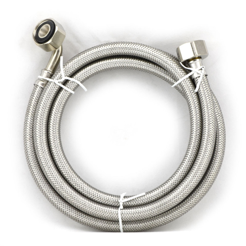 Showing image for 4055984969 Extension Hose, Stainless, 2M, Washing Machine, Electrolux. Genuine Part 4055984969 Extension Hose, Stainless, 2M, Washing Machine, Electrolux. Genuine Part image