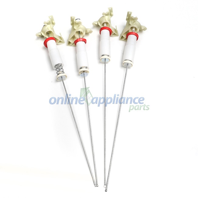 420952P Suspension Rods Set of 4. , Washing Machine, Fisher & Paykel. Genuine Part