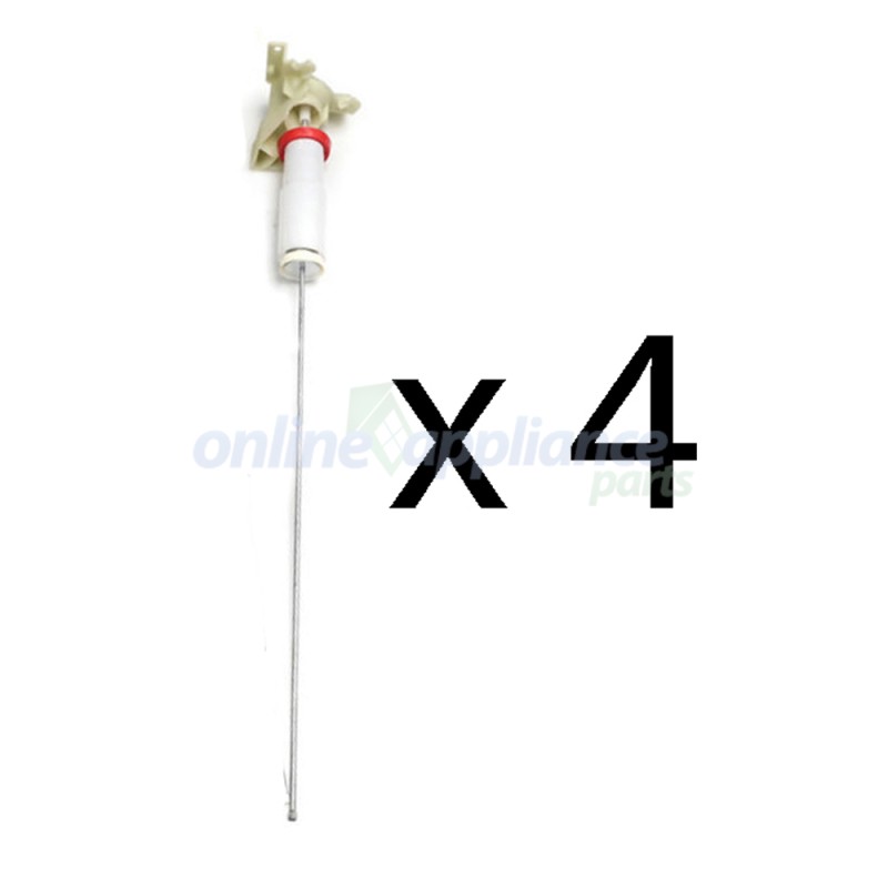 424569P Suspension Rods Set of 4 , Washing Machine, Fisher & Paykel. Genuine Part