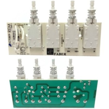 4270809 Switch and Cover, Rangehood, Blanco. Genuine Part