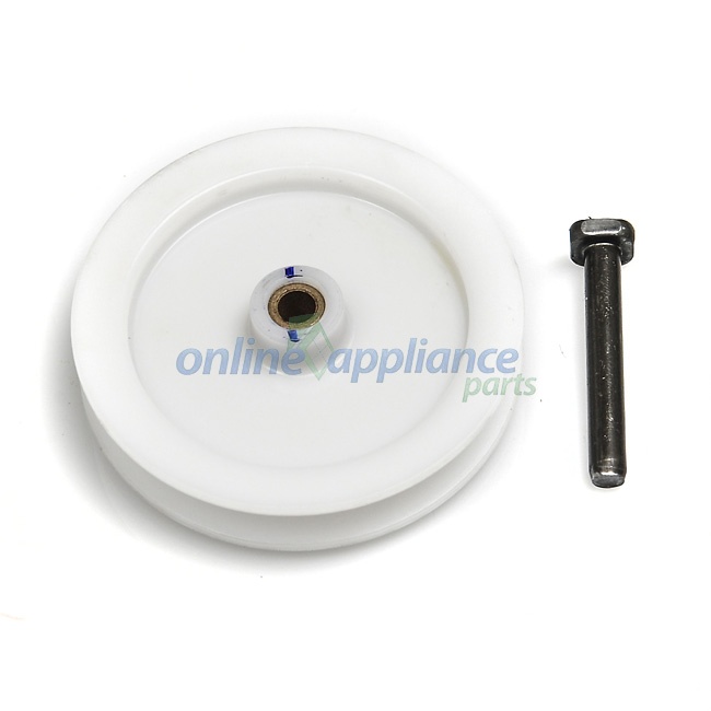 460547P Idler Jockey Pulley & Pin, Dryer, Fisher & Paykel. Genuine Part