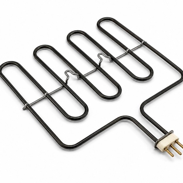 50025702-00/7 Grill Element, Oven/Stove, Blanco. Genuine Part image