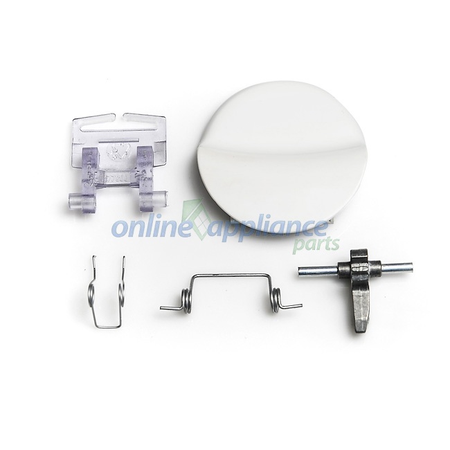 651027659 Door Handle Kit, Washing Machine, Omega. Genuine Part