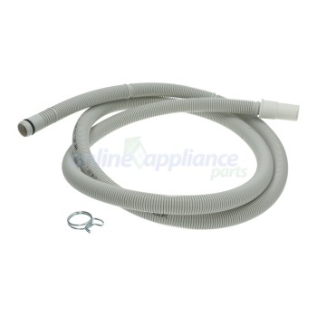 668114 Outlet Drain Hose, Washing Machine, Bosch. Genuine Part