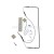 861641P Fridge Defrost element Fisher & Paykel GENUINE Part