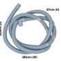 900404230 Universal 2.6m Drain Hose 20mm, Washing Machine, Unilux. Genuine Part