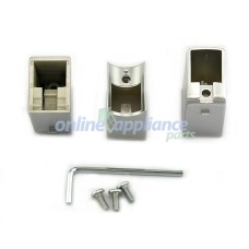 A03621901 Genuine Electrolux Fridge Handle Pedestal Kit Bracket (Pkt 3) ERE5047SA-R