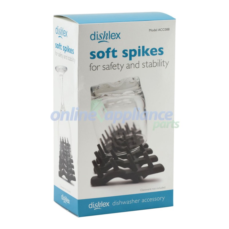 ACC088 Grey Rubber Support Spikes, Dishwasher, Universal. Genuine Part