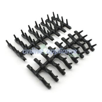 ACC088 Grey Rubber Support Spikes, Dishwasher, Universal. Genuine Part ACC088 Grey Rubber Support Spikes, Dishwasher, Universal. Genuine Part