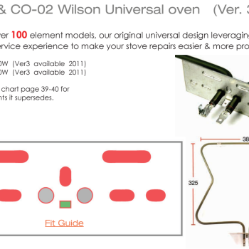4055917803 Oven 2000W Conventional Element Universal