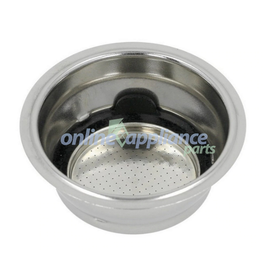 063410901 Large Two-Cup Filter, Coffee Maker, Smeg. Genuine Part 063410901 Large Two-Cup Filter, Coffee Maker, Smeg. Genuine Part