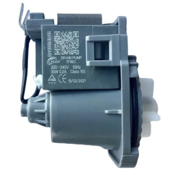 DAU1591138 Drain Pump, Dishwasher, Delonghi. Genuine Part