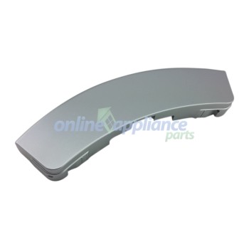 DC64-00561D Silver Door Handle, Washing Machine, Samsung. Genuine Part