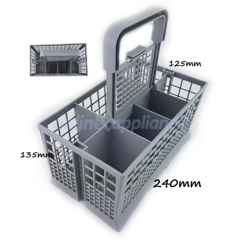 Showing image for DSDW001 Dishwasher Cutlery Basket 240x135x125 Universal DSDW001 Dishwasher Cutlery Basket 240x135x125 Universal image