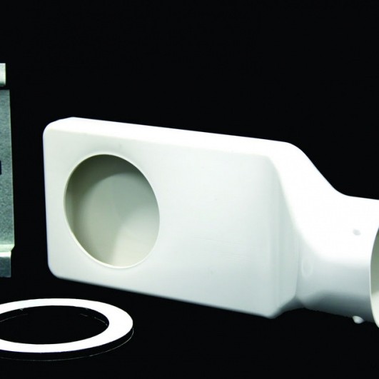 DV4A Deflecto Dryer Vent Diverter Assembly