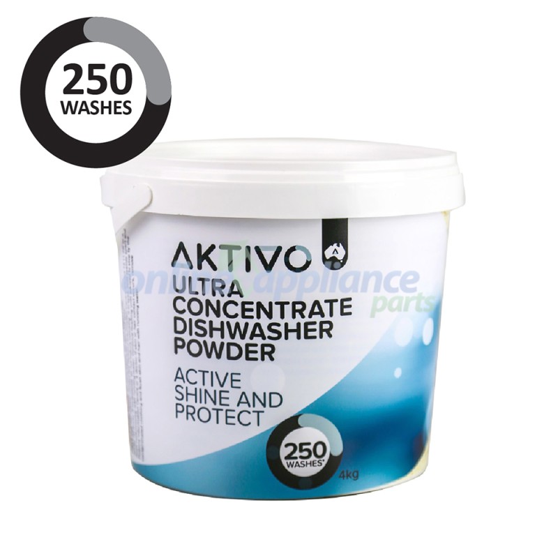 Ultra Concentrate Dishwasher Powder 4kg Aktivo Ultra Concentrate Dishwasher Powder 4kg Aktivo