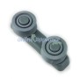 DAU1591127 Rail Support Rollers V Shaped, Dishwasher, Delonghi. Genuine Part