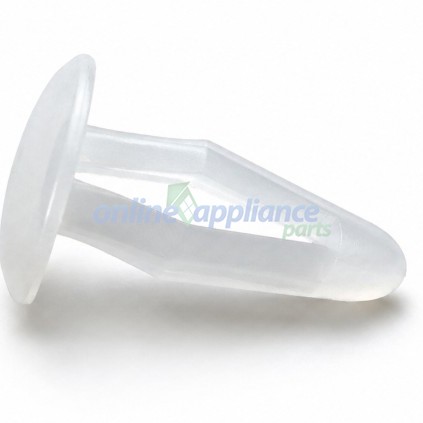 Showing image for EL3056C Plastic Lamp Cover Clip White, Rangehood, Kleenmaid. Genuine Part EL3056C Plastic Lamp Cover Clip White, Rangehood, Kleenmaid. Genuine Part image