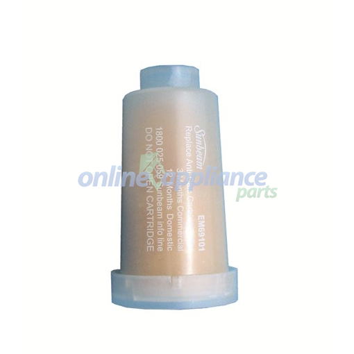 EM69101 Filter Anti-Calc Cartridge, Coffee Maker, Sunbeam. Genuine Part
