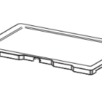 DA67-03653A Genuine Samsung Fridge Freezer Shelf RT29K5035SLSA