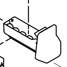 DA97-11117A Genuine Samsung Fridge Tray Ice Bucket Assembly RF26DBRS1XSA