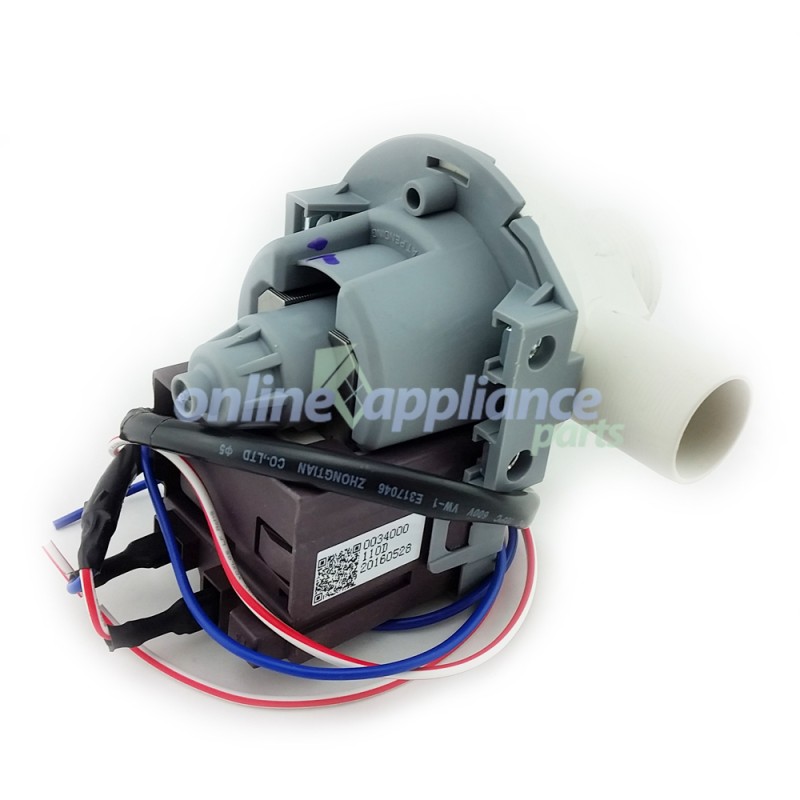 H0034000110D Drain Pump, Washing Machine, Haier. Genuine Part