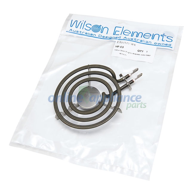 HP-03 Hotplate Element 1100W, 145mm, Oven/Stove, Wilson Elements. Genuine Part HP-03 Hotplate Element 1100W, 145mm, Oven/Stove, Wilson Elements. Genuine Part