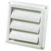 HSR5W Air Flow 125mm Louvered Vent Universal HSR5W Air Flow 125mm Louvered Vent Universal