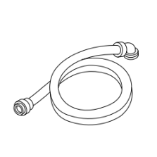 DC97-17845B Genuine Samsung Washing Machine Hot Inlet Hose SW50ASPIWXSA