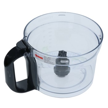 KW714982 Bowl Assembly - Grey Handle, Food Processor, Delonghi. Genuine Part KW714982 Bowl Assembly - Grey Handle, Food Processor, Delonghi. Genuine Part