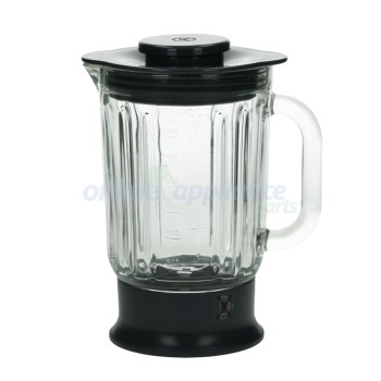 KW715006 Glass Liquidiser Grey, Food Processor, Kenwood. Genuine Part