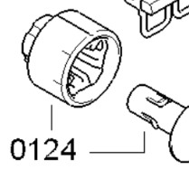 615057 Genuine Siemens Dishwasher Knob SN46E581AU