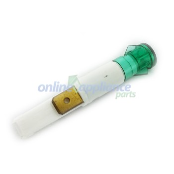 LM011G Stove or Cooker Universal Green Indicator Lamp - 11mm LM011G Stove or Cooker Universal Green Indicator Lamp - 11mm