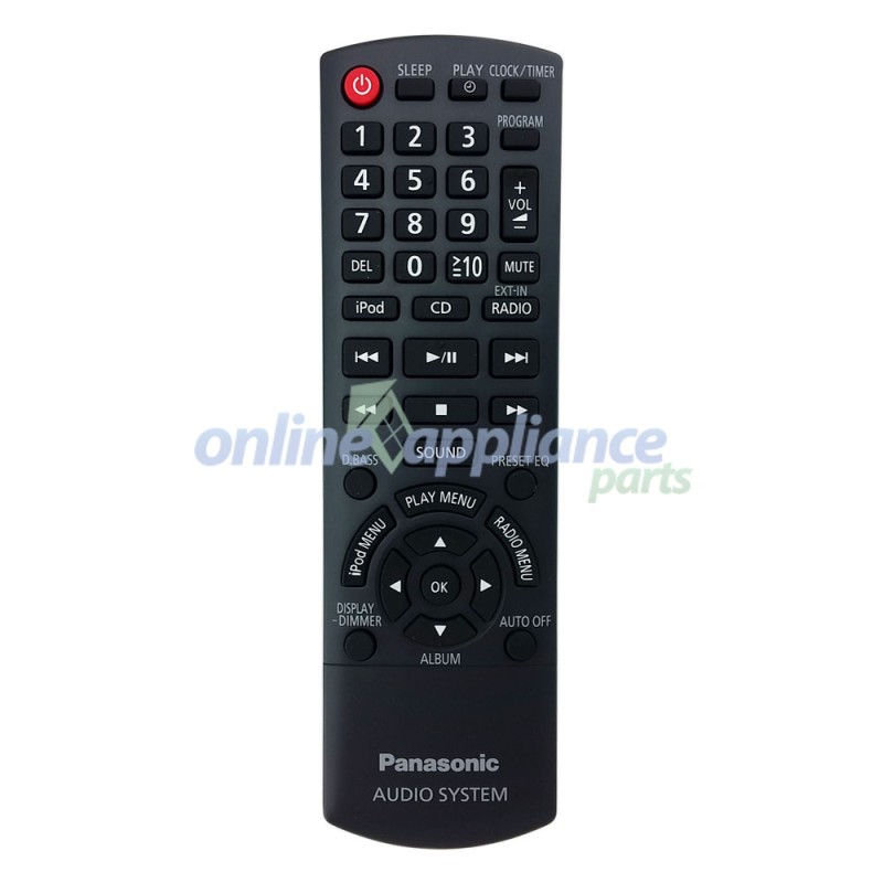 Showing image for N2QAYB000640 Audio-System Remote Control Panasonic N2QAYB000640 Audio-System Remote Control Panasonic image